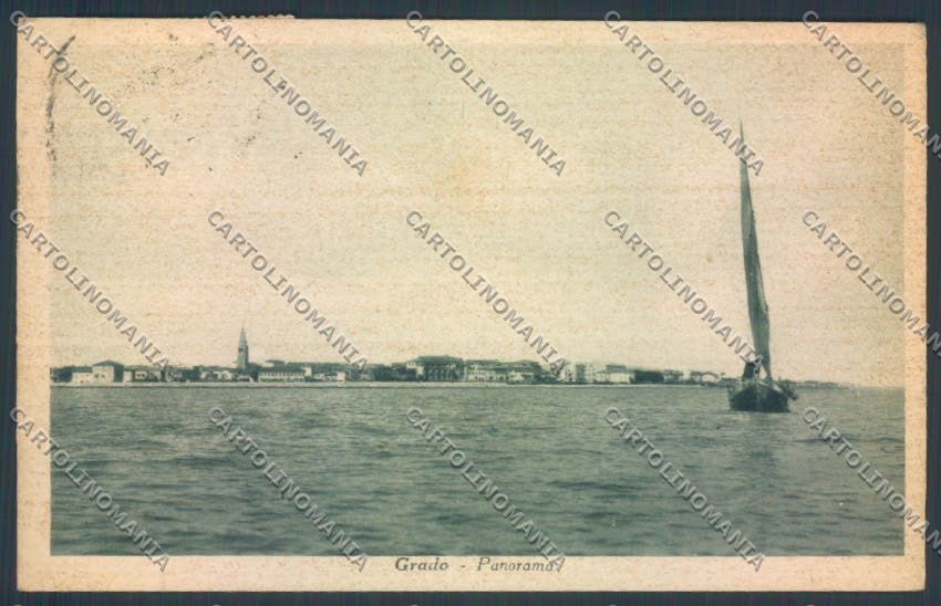 Gorizia Grado Barca cartolina ZQ3285 – fronte