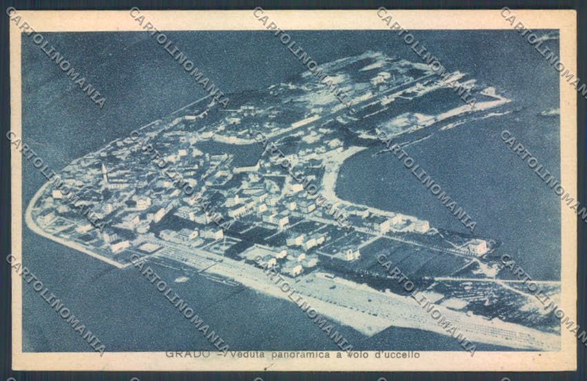 Gorizia Grado PIEGHE cartolina ZQ3292 – fronte