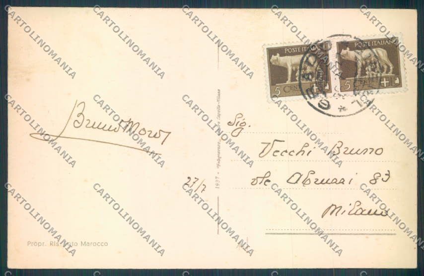 Gorizia Grado cartolina ZQ3297 – retro
