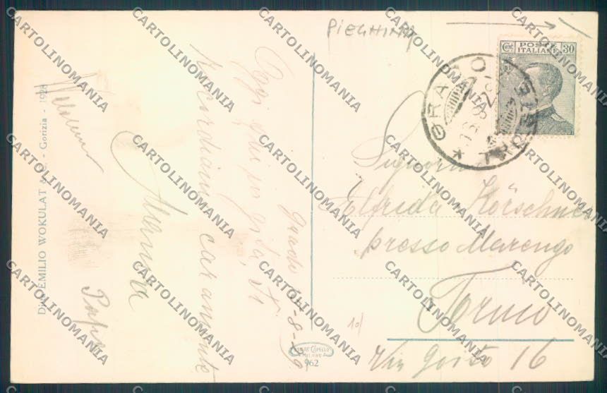 Gorizia Grado PIEGHINA cartolina ZQ3301 – retro