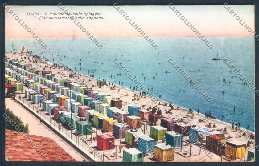 Gorizia Grado cartolina ZQ3302 – fronte