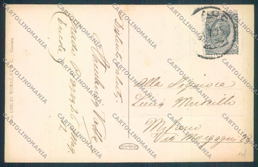 Gorizia Grado cartolina ZQ3302 – retro