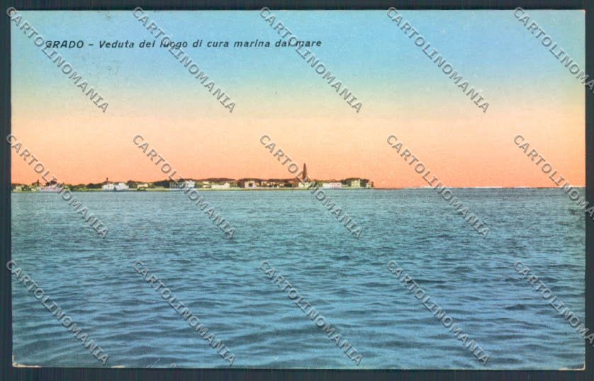 Gorizia Grado cartolina ZQ3304 – fronte