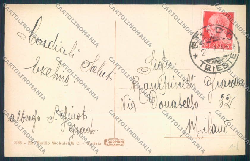 Gorizia Grado cartolina ZQ3304 – retro