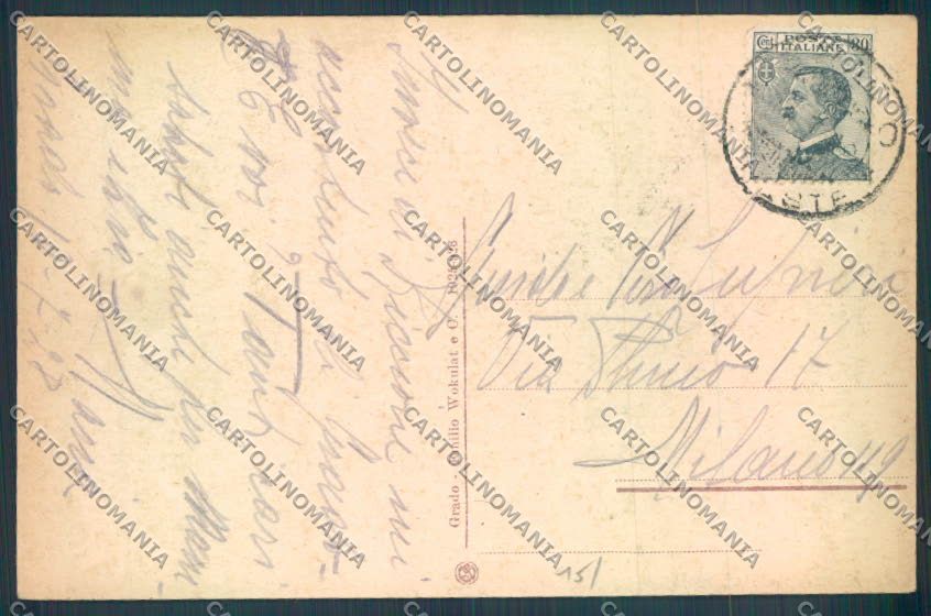 Gorizia Grado cartolina ZQ3314 – retro
