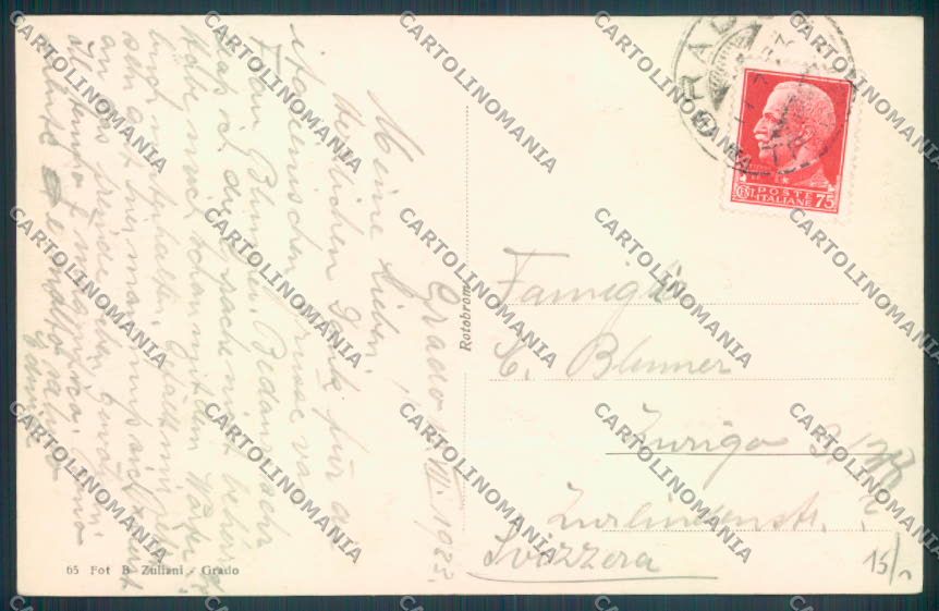 Gorizia Grado Foto cartolina ZQ3339 – retro