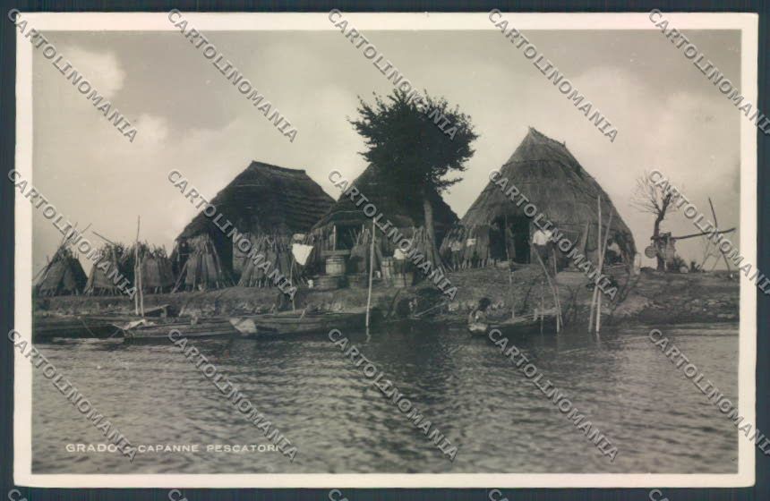 Gorizia Grado Barca Foto cartolina ZQ3345 – fronte