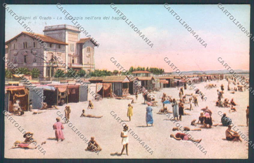 Gorizia Grado cartolina ZQ3351 – fronte