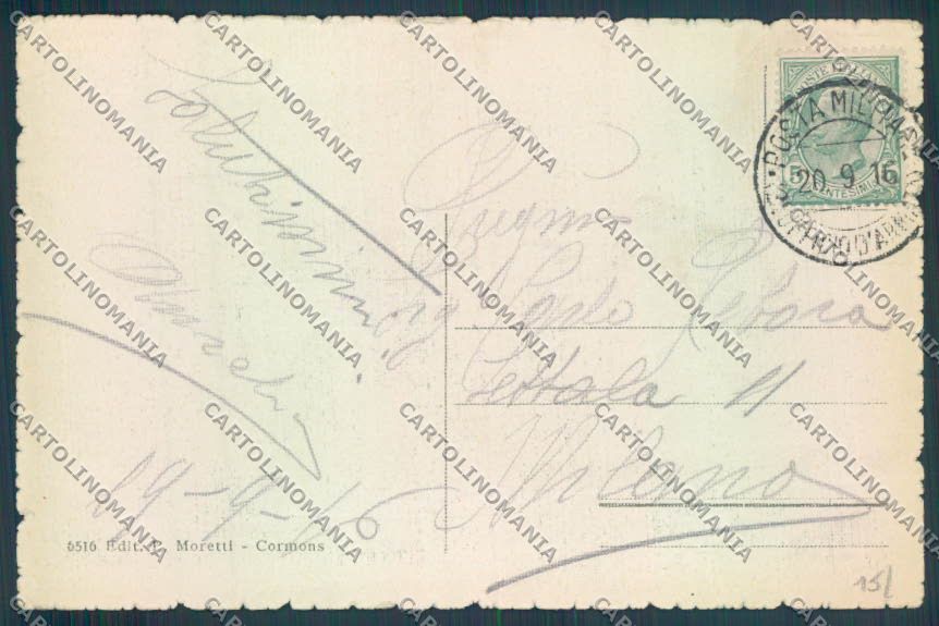 Gorizia Cormons cartolina ZQ3355 – retro