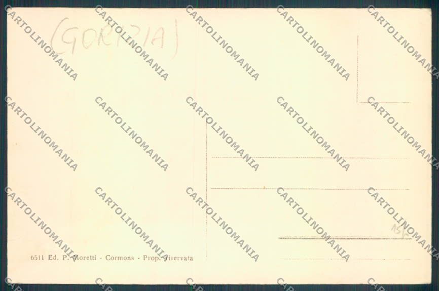 Gorizia Cormons cartolina ZQ3356 – retro