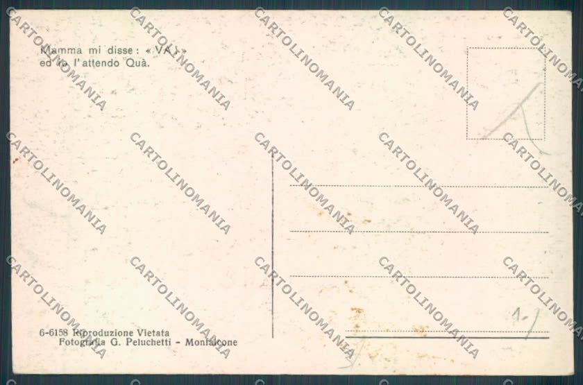 Gorizia Fogliano Redipuglia Cimitero WWI cartolina ZQ3392 – retro