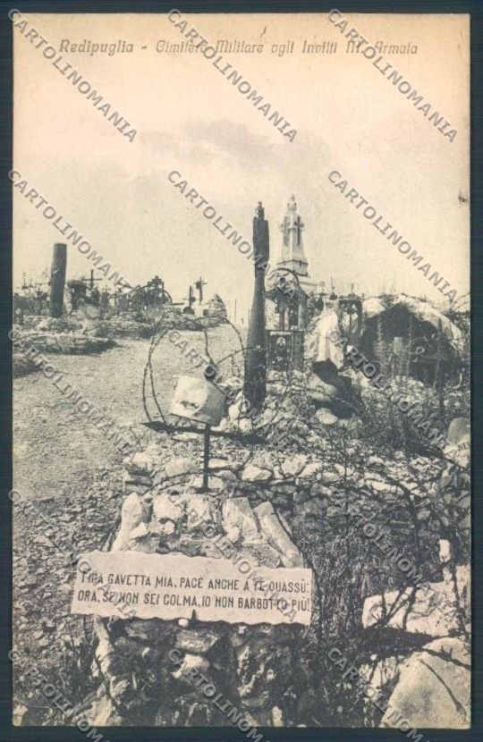 Gorizia Fogliano Redipuglia Cimitero cartolina ZQ3415 – fronte
