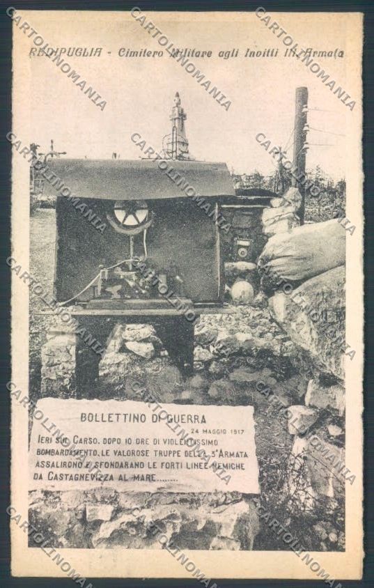 Gorizia Fogliano Redipuglia Cimitero cartolina ZQ3419 – fronte