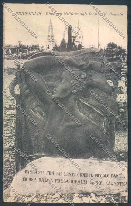 Gorizia Fogliano Redipuglia Cimitero cartolina ZQ3427 – fronte