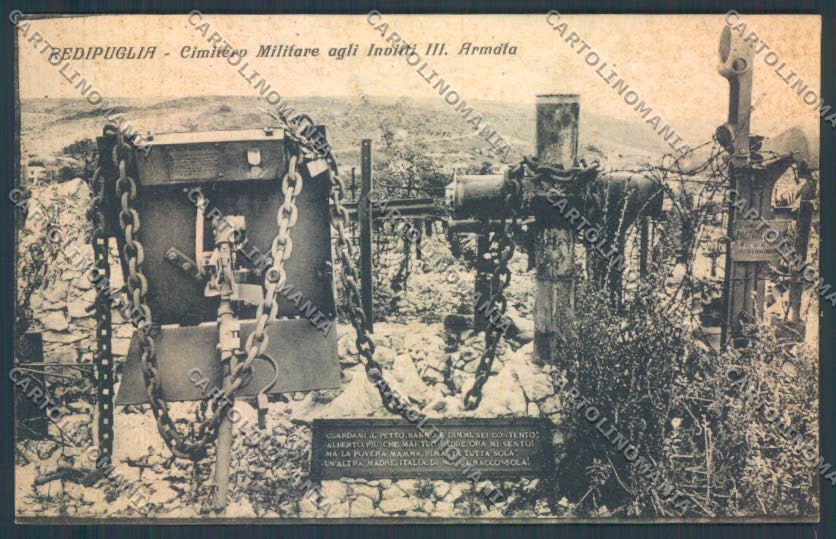 Gorizia Fogliano Redipuglia Cimitero cartolina ZQ3428 – fronte