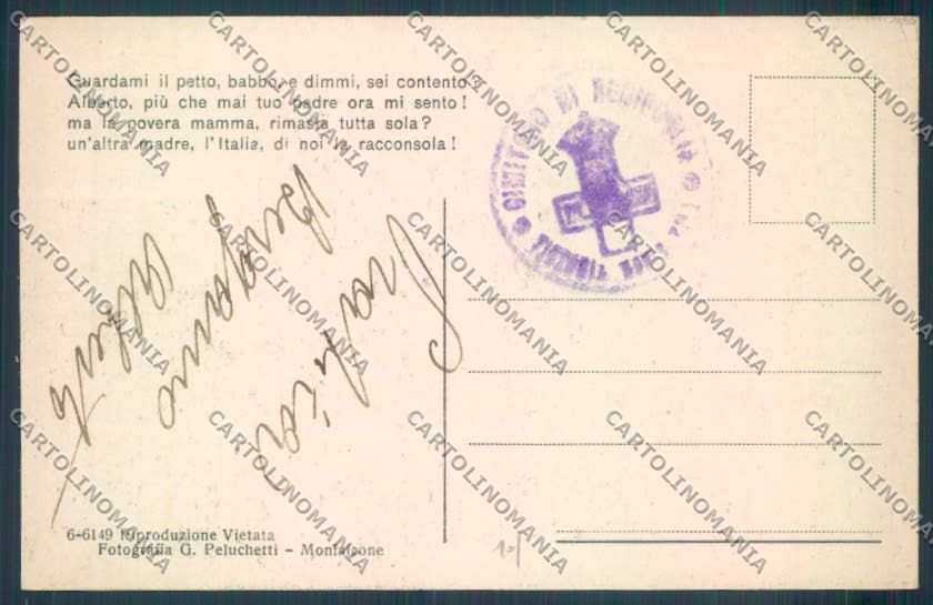 Gorizia Fogliano Redipuglia Cimitero cartolina ZQ3428 – retro