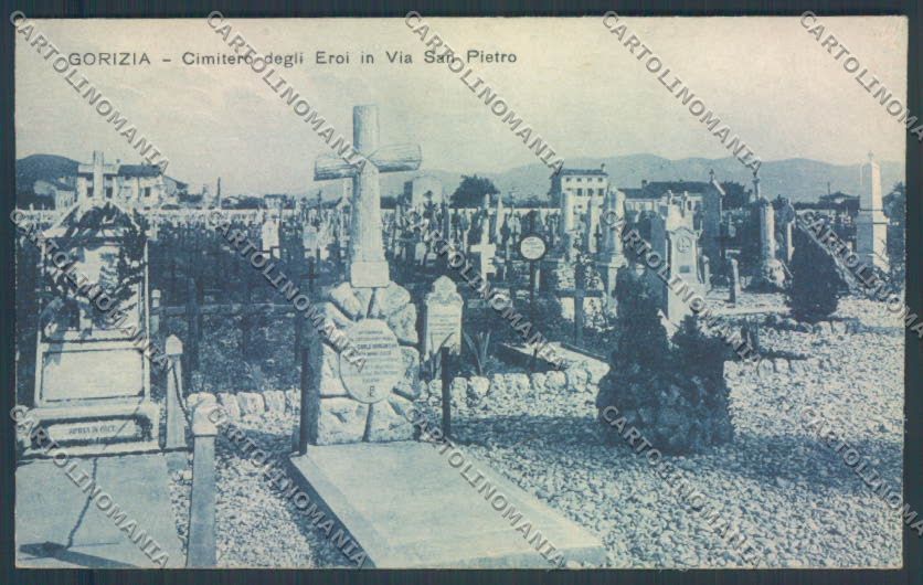 Gorizia Città Cimitero cartolina ZQ3450 – fronte