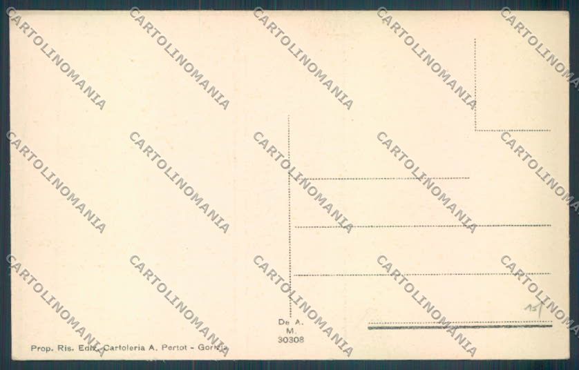 Gorizia Città Cimitero cartolina ZQ3450 – retro