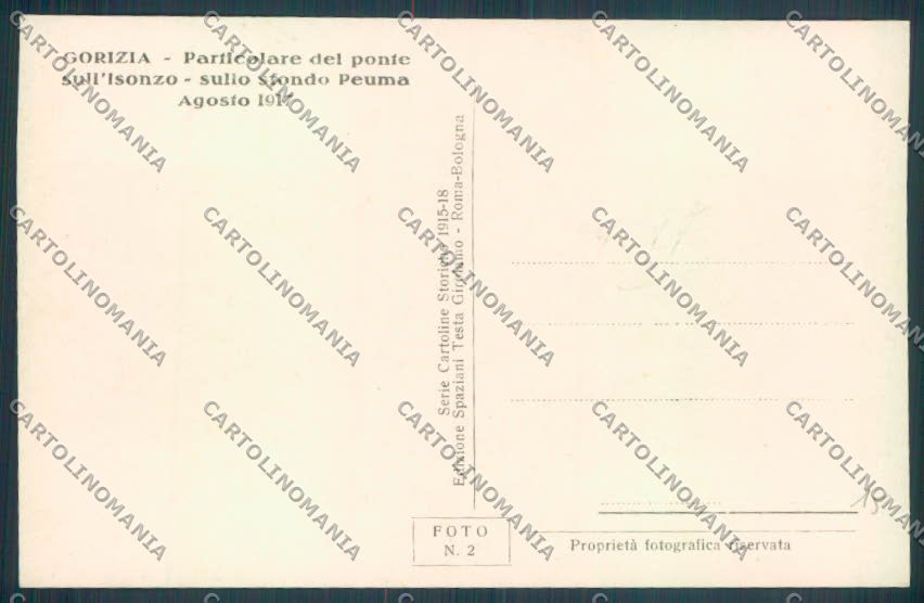 Gorizia Peuma Foto cartolina ZQ3456 – retro