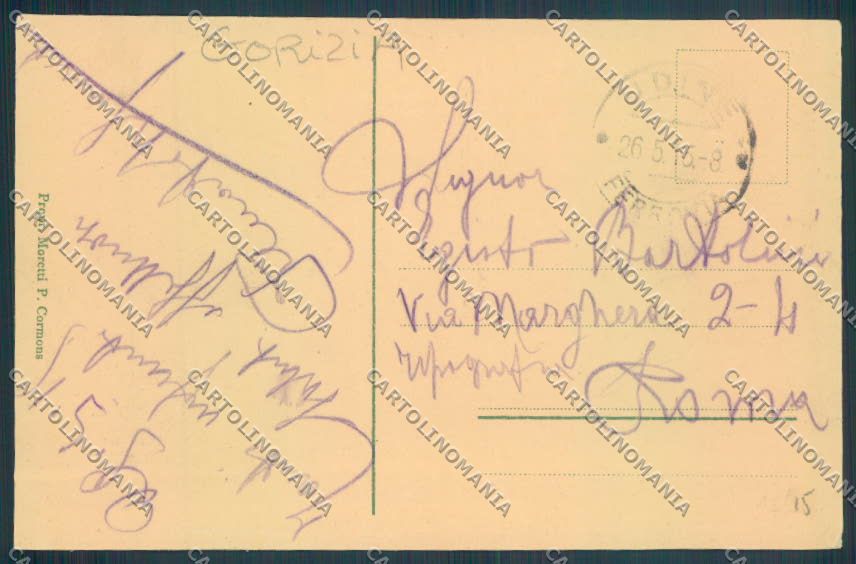 Gorizia Cormons cartolina ZQ3498 – retro