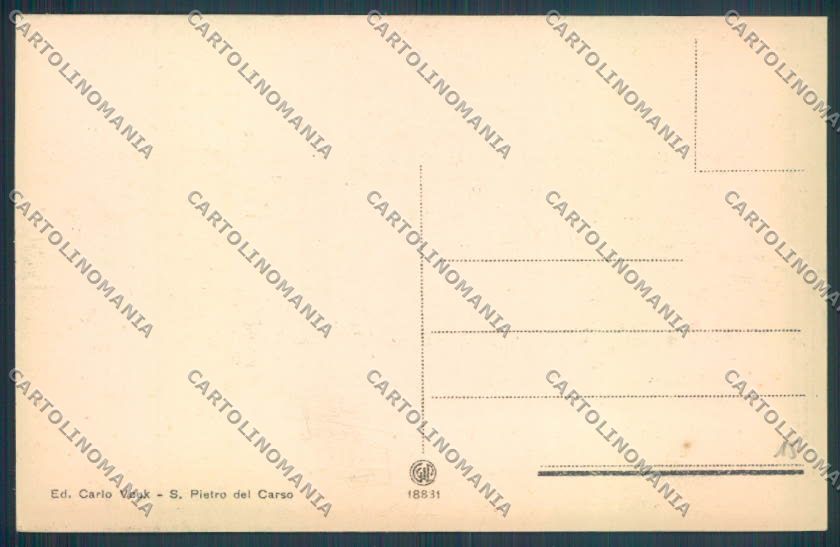 Gorizia San Pietro del Carso cartolina ZQ3499 – retro