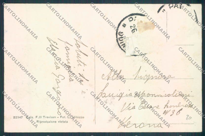 Udine Palmanova cartolina ZQ3561 – retro