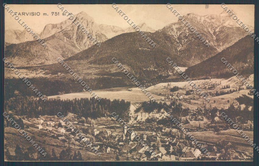 Udine Tarvisio cartolina ZQ3575 – fronte