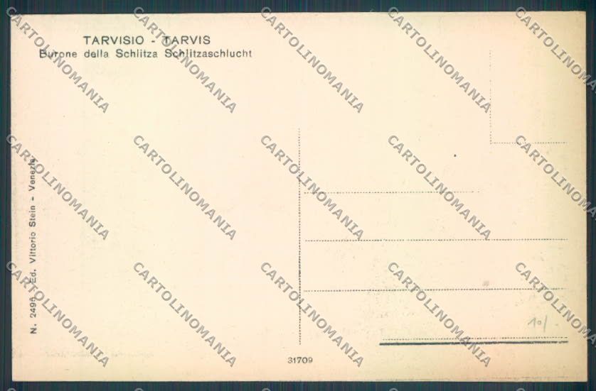 Udine Tarvisio cartolina ZQ3578 – retro