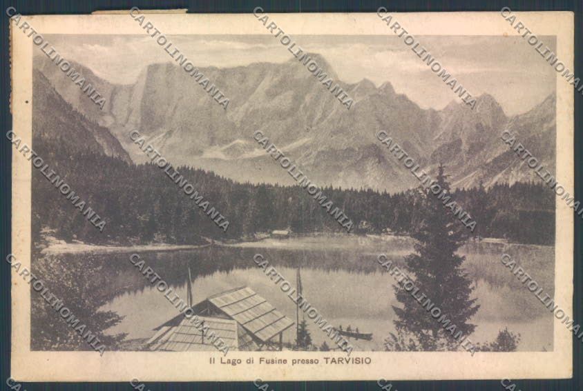 Udine Tarvisio cartolina ZQ3588 – fronte