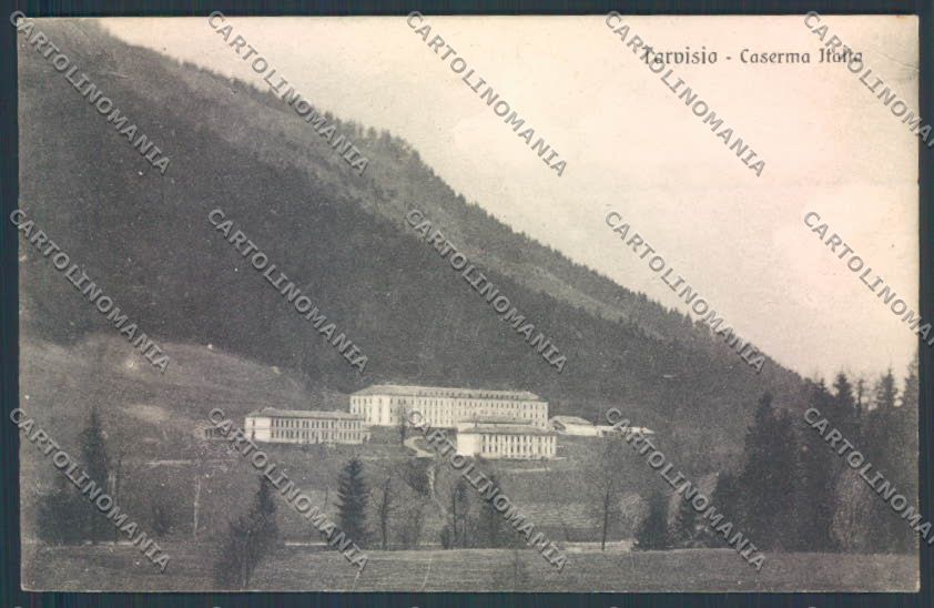 Udine Tarvisio Caserma cartolina ZQ3601 – fronte