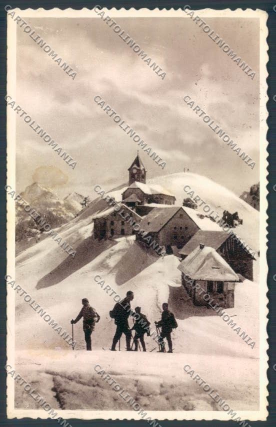 Udine Tarvisio Camporosso in Valcanale Nevicata Sci cartolina ZQ3605 – fronte