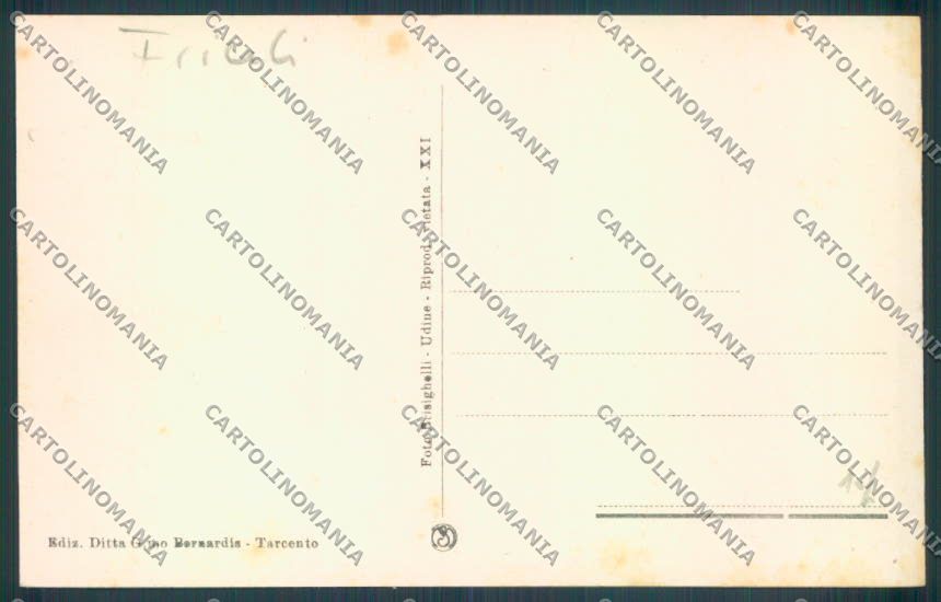 Udine Tarcento cartolina ZQ3608 – retro