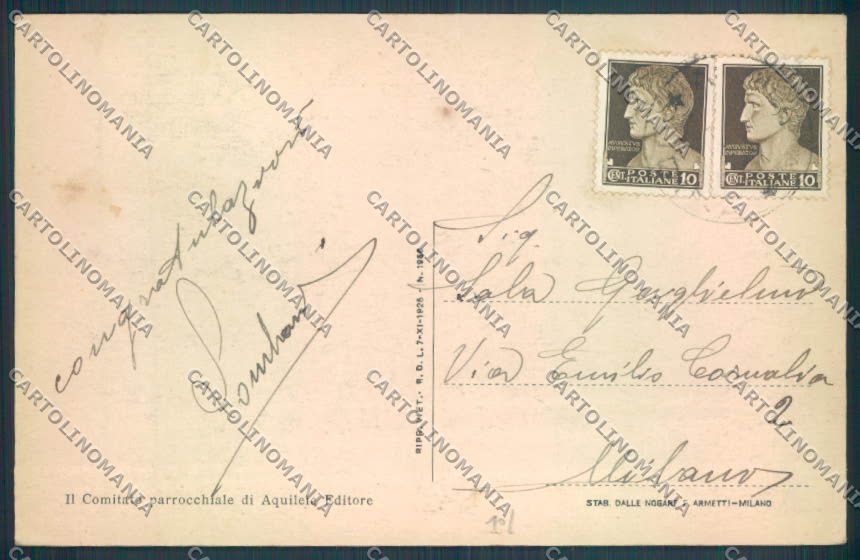Udine Aquileia cartolina ZQ3623 – retro