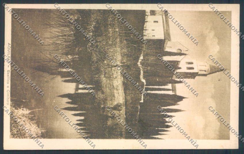 Udine Aquileia Cimitero cartolina ZQ3633 – fronte