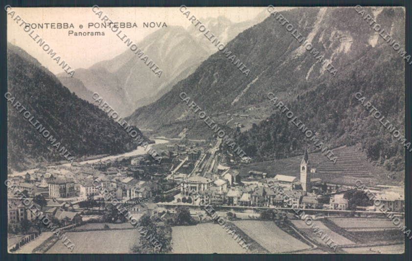 Udine Pontebba cartolina ZQ3641 – fronte