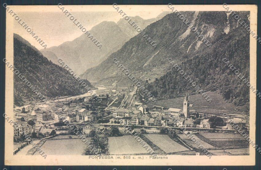 Udine Pontebba cartolina ZQ3644 – fronte