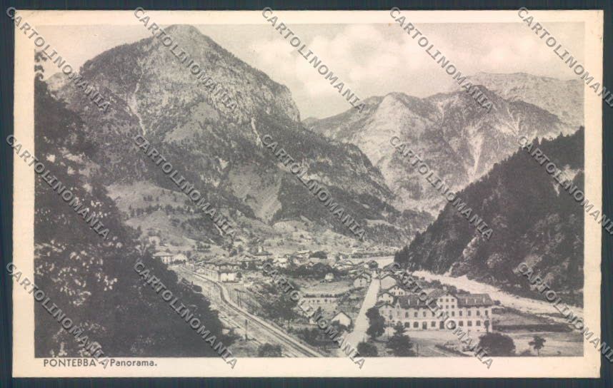 Udine Pontebba cartolina ZQ3645 – fronte