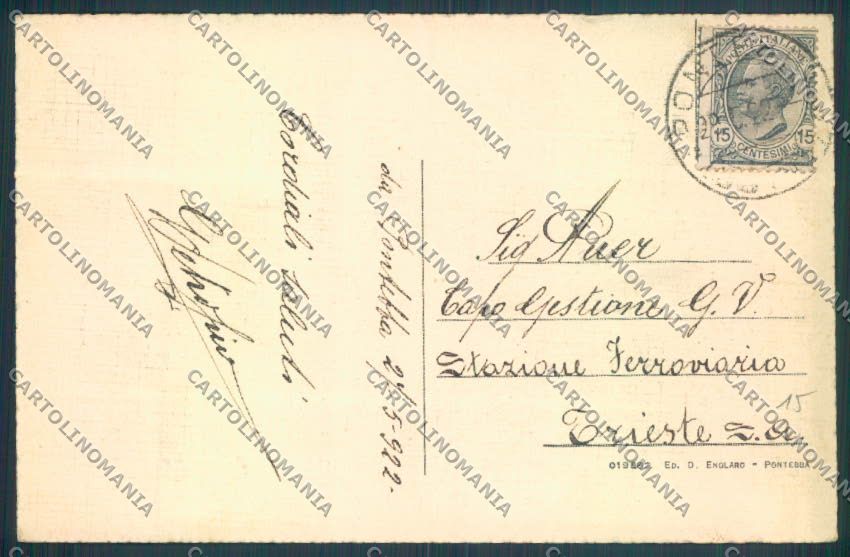 Udine Pontebba cartolina ZQ3648 – retro