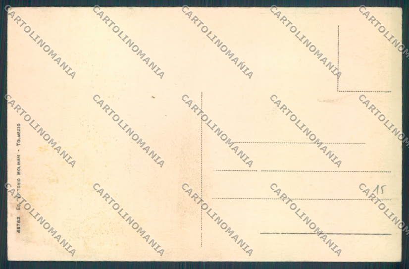 Udine Tolmezzo cartolina ZQ3663 – retro