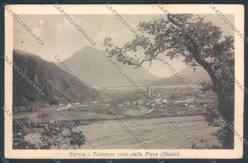 Udine Tolmezzo cartolina ZQ3664 – fronte