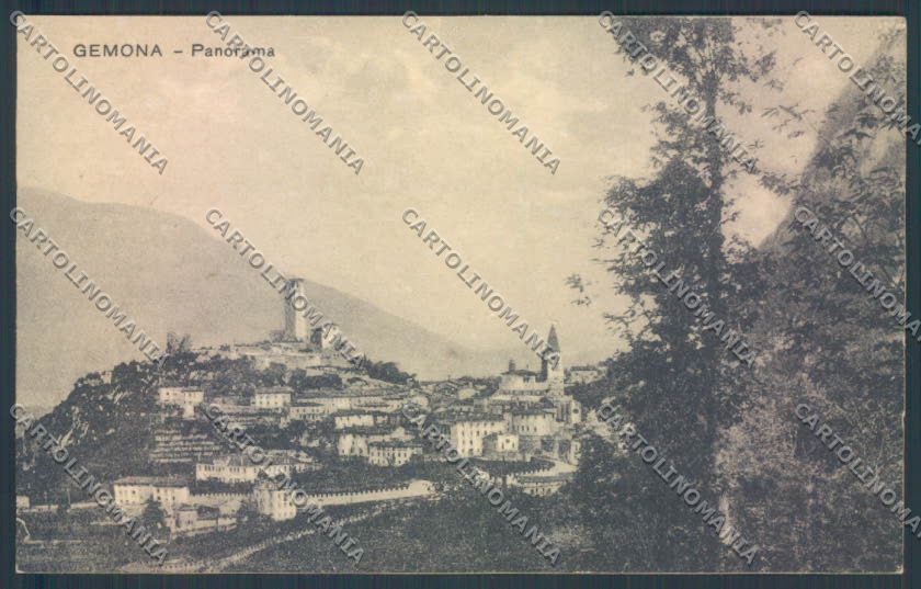 Udine Gemona del Friuli cartolina ZQ3671 – fronte