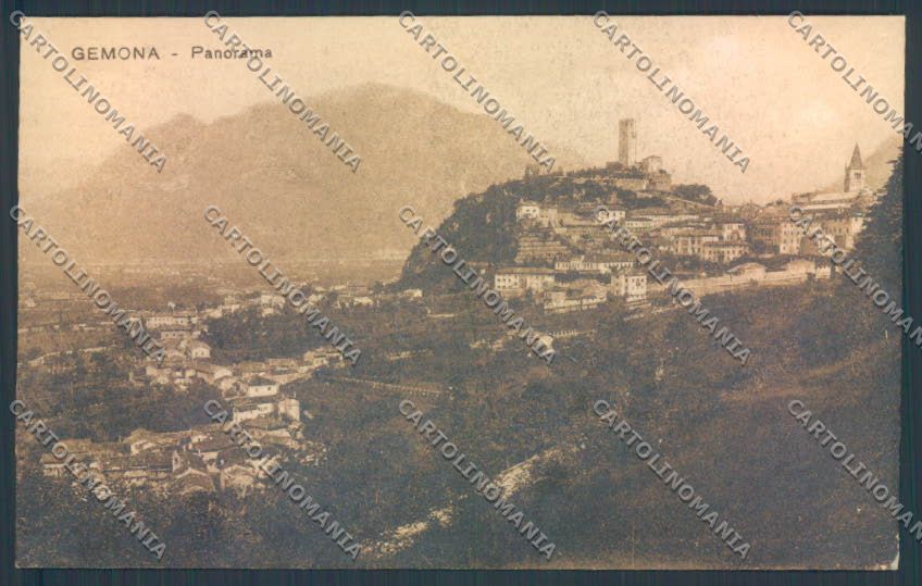 Udine Gemona del Friuli cartolina ZQ3673 – fronte