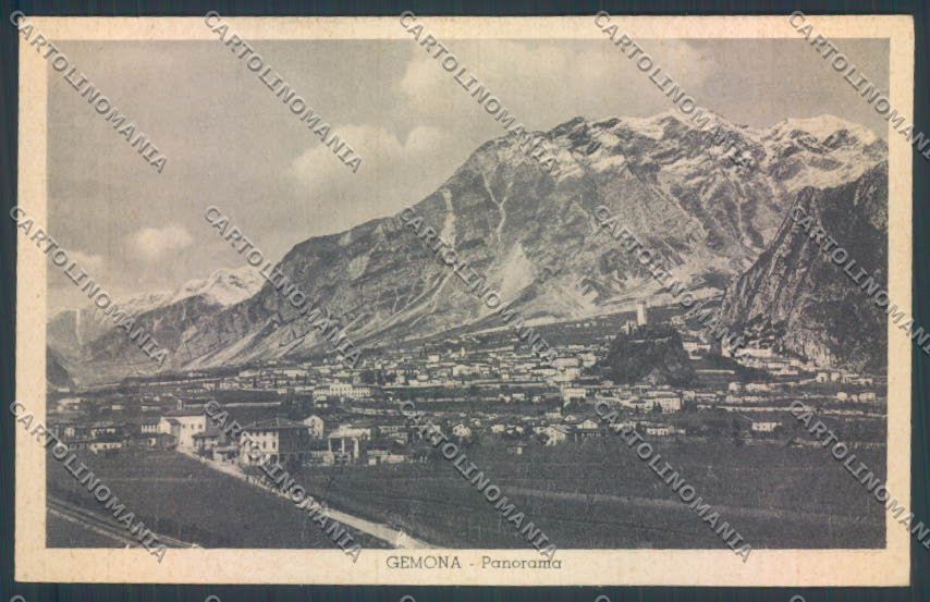 Udine Gemona del Friuli cartolina ZQ3675 – fronte
