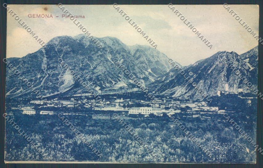 Udine Gemona del Friuli cartolina ZQ3676 – fronte