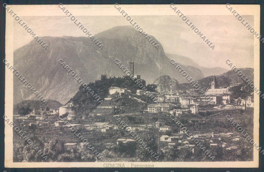 Udine Gemona del Friuli cartolina ZQ3679 – fronte