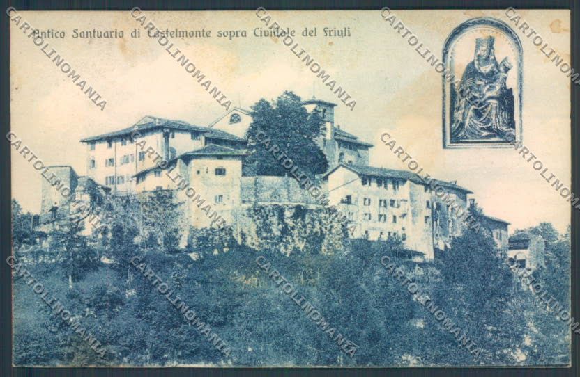 Udine Prepotto Castelmonte cartolina ZQ3692 – fronte