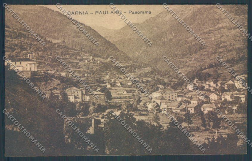 Udine Paularo cartolina ZQ3704 – fronte