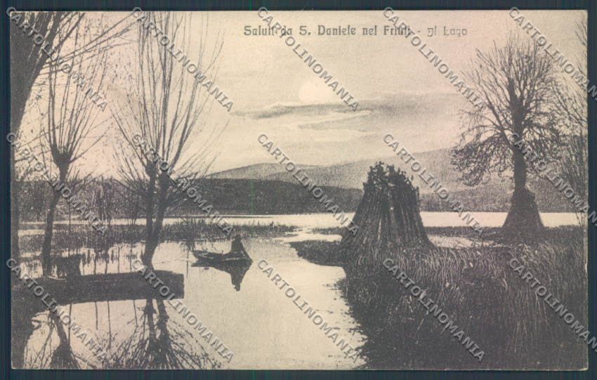 Udine San Daniele del Friuli cartolina ZQ3709 – fronte