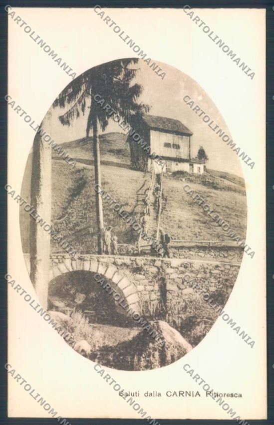 Udine Carnia cartolina ZQ3740 – fronte