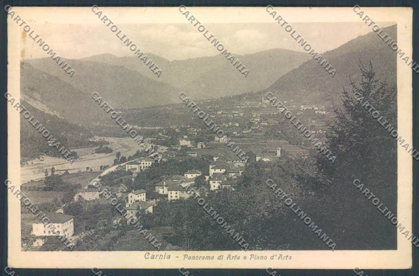 Udine Arta Terme cartolina ZQ3753 – fronte